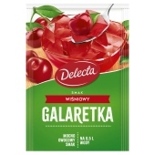 Delecta Galaretka smak wiśniowy 70 g