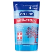 On Line Original Mydło w płynie z czynnikiem antybakteryjnym opakowanie uzupełniające 500 ml