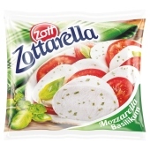 Zott Zottarella Ser Mozzarella bazylia 125 g