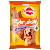 Pedigree Schmackos Multi Mix Karma uzupełniająca dla dorosłych psów 144 g (20 sztuk)