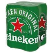 Heineken Piwo jasne 4 x 500 ml