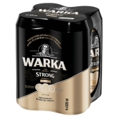 Warka Strong Piwo jasne 4 x 500 ml