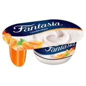 Danone Fantasia Jogurt kremowy z mandarynkami 122 g