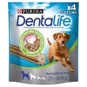 Dentalife Large Uzupełniająca karma dla dorosłych psów 142 g (4 sztuki)