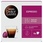 Nescafé Dolce Gusto Espresso Kawa w kapsułkach 88 g (16 x 5,5 g)