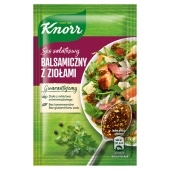 Knorr Sos sałatkowy balsamiczny z ziołami 11 g