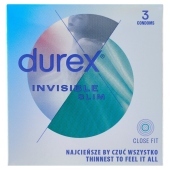 Durex Invisible Dopasowane Prezerwatywy 3 sztuki
