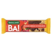Bakalland Ba! Baton orzeszki i bakalie w czekoladzie 40 g