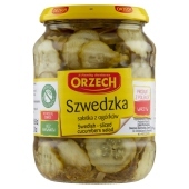 Orzech Szwedzka sałatka z ogórków 650 g