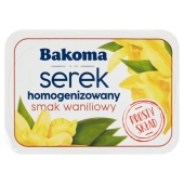 Bakoma Serek homogenizowany smak waniliowy 140 g