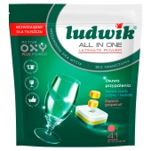 Ludwik All in one Grapefruit Tabletki do zmywarek 738 g (41 sztuk)