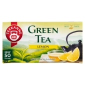 Teekanne Green Tea Lemon Aromatyzowana herbata zielona 82,50 g (50 x 1,65 g)