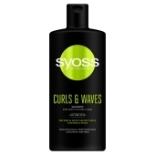 Syoss Curls & Waves Szampon do włosów falowanych i kręconych 440 ml