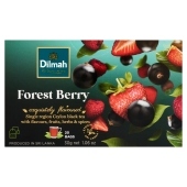 Dilmah Forest Berry Cejlońska czarna herbata 30 g (20 x 1,5 g)