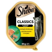 Sheba Classics Mokra karma dla dorosłych kotów w terynie koktajl drobiowy 85 g