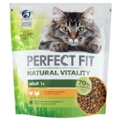 Perfect Fit Natural Vitality Adult 1+ Karma dla dorosłych kotów 650 g
