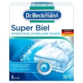 Dr. Beckmann Super Biel Intensywne wybielanie tkanin 3 x 40 g