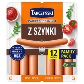 Tarczyński Family Pack Parówki z szynki 440 g (2 x 220 g)