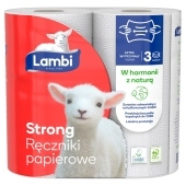 Lambi Strong Ręczniki papierowe 2 rolki