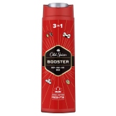 Old Spice Booster Żel Pod Prysznic I Szampon Dla Mężczyzn 400ml, 3W1, Długotrwała Świeżość