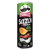 Pringles Sizzl&#39;n Kickin&#39; Sour Cream Chrupki 160 g
