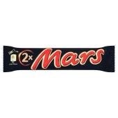 Mars Baton z nugatowym nadzieniem oblany karmelem i czekoladą 70 g (2 sztuki)
