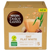 Nescafé Dolce Gusto Oat Flat White Rozpuszczalny napój kawowy z owsem 130,8 g (12 x 10,9 g)