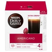 Nescafé Dolce Gusto Americano Kawa w kapsułkach 128 g (16 x 8 g)