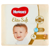 Huggies Elite Soft Pieluchy 4 8-14 kg 33 sztuki