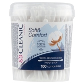 Cleanic Soft & Comfort Patyczki higieniczne 100 sztuk