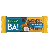 Bakalland Ba! Baton zbożowy kokos i kawa 35 g