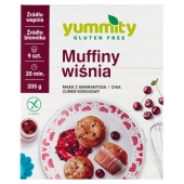 Yummity Muffiny wiśnia 205 g