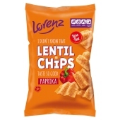 Lorenz Lentil Chips Chrupki z soczewicy o smaku paprykowym 70 g