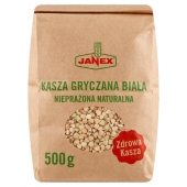 Janex Kasza gryczana biała nieprażona naturalna 500 g