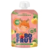 Bobo Frut Mus jabłko brzoskwinia dla dzieci 1-3 lata 150 g