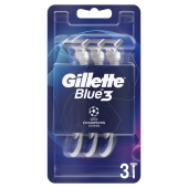 Gillette Blue3 Comfort Jednorazowa maszynka do golenia dla mężczyzn, 3 sztuk