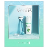 Venus Smooth Zestaw podarunkowy obejmujący maszynkę do golenia + ostrze wymienne + żel do golenia