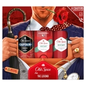 Old Spice Gentleman Zestaw podarunkowy dla mężczyzn, zawierający 2 produkty Restart i 1 Captain