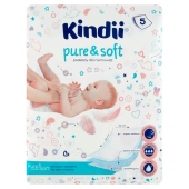 Kindii Pure & Soft Podkłady dla niemowląt 5 sztuk