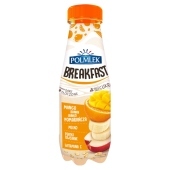 Polmlek Breakfast Jabłko-pomarańcza-banan-mango z płatkami owsianymi i mlekiem 300 ml