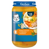 Gerber Bukiet warzyw z indykiem i batatami dla dzieci po 12. miesiącu 250 g