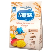 Nestlé Kaszka ryżowa bezmleczna mango dla niemowląt po 6. miesiącu 170 g