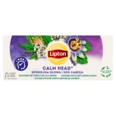 Lipton Herbatka ziołowa z naturalnym aromatem spokojna głowa 26 g (20 torebek)