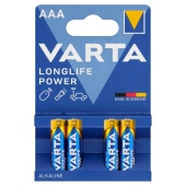 Varta Longlife Power AAA LR03 1,5 V Bateria alkaliczna 4 sztuki