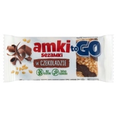 Amki to Go Sezamki w czekoladzie 20 g
