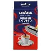 Lavazza Crema E Gusto Classico Mieszanka mielonej kawy palonej 250 g
