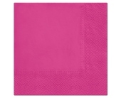Homeside 20 serwetek w kolorze różowym 20cmx40cm