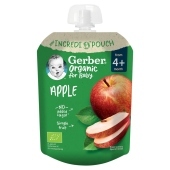 Gerber Organic Jabłko po 4. miesiącu 80 g