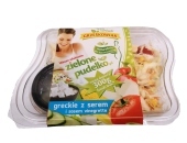 Grześkowiak Zestaw lunchowy Wasze ulubione zielone pudełko.pl greckie z serem i sosem vinegrette 300 g