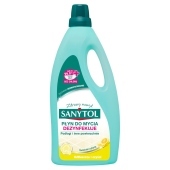 Sanytol Płyn dezynfekujący i czyszczący podłogi i inne powierzchnie zapach cytryny i liści oliwy 1 l